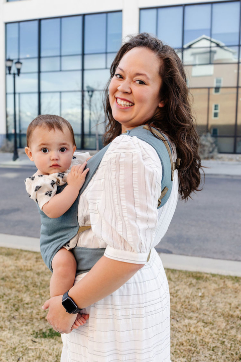 Happy baby hotsell carrier back carry