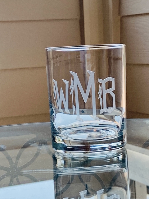 Monogram Cooler Highball Glasses - Set of 6 – Classic Prep Monograms