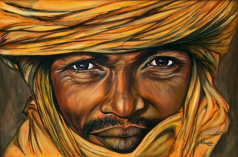 Original Gem auml lde-ORANGE TUAREG