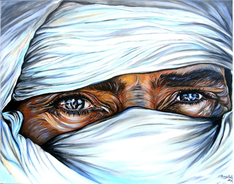 Original Gem auml lde-Wei szlig er Tuareg