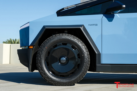 TMaxx Gloss Seabreeze Blue Cybertruck with 22
