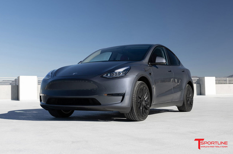 Tesla model y on sale midnight silver