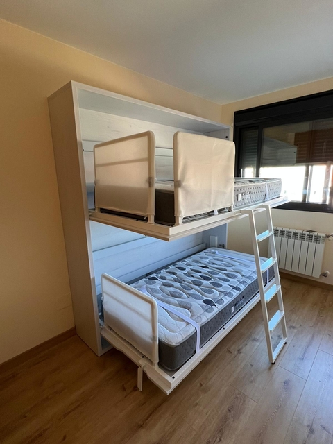 Diseño y Ejecución de Dormitorio Juvenil A Cuadros - Contemporary -  Bedroom - Madrid - by ILC Interiorismo Low Cost
