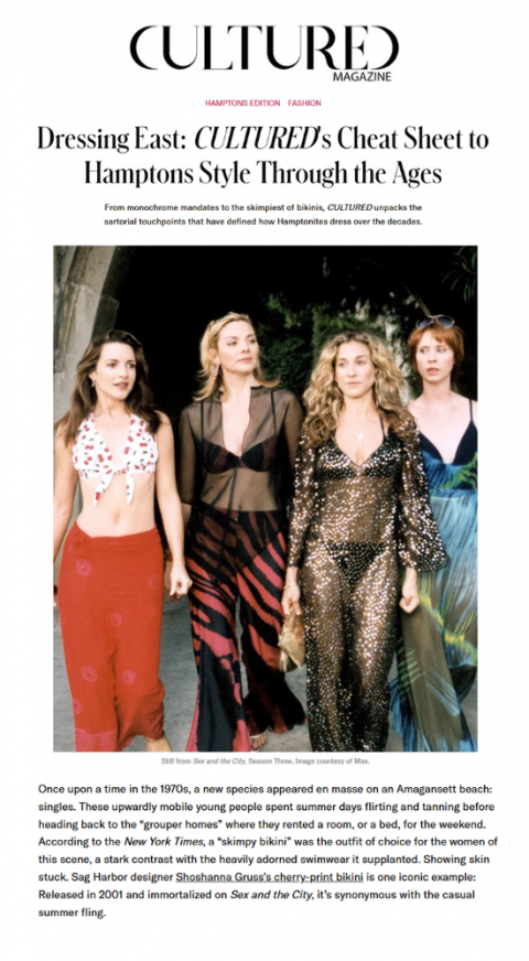 Shoshanna in the Press | Featured Dresses & Swimwear