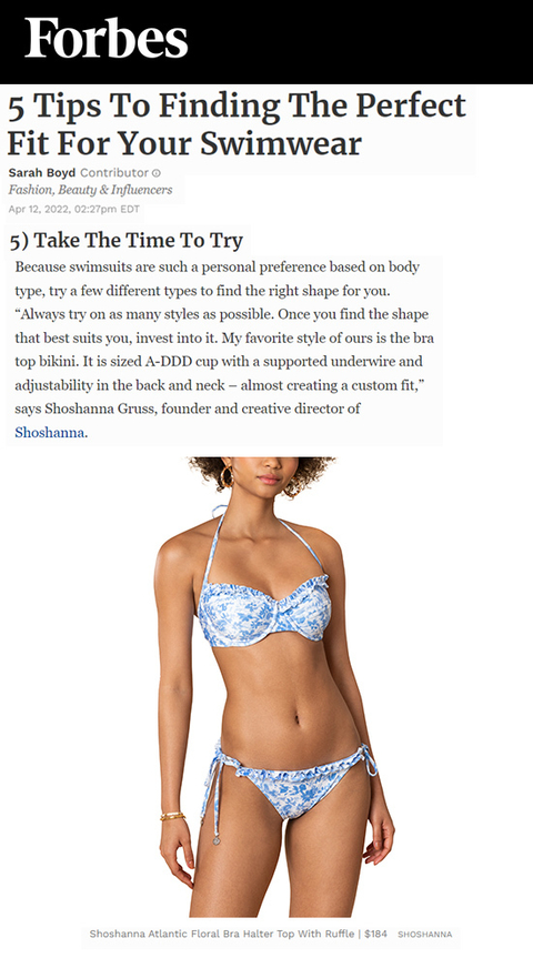 5 Tips To Finding The Perfect Fit For Your Swimwear
