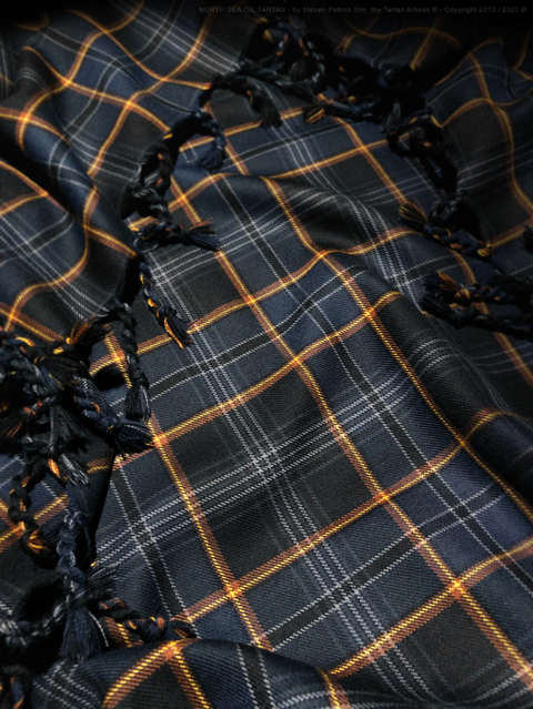 North Sea Oil Tartan Fabric - 4