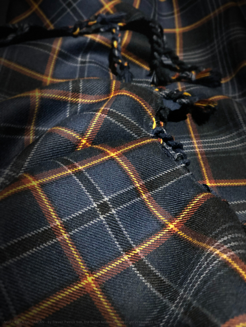North Sea Oil Tartan Fabric - 5