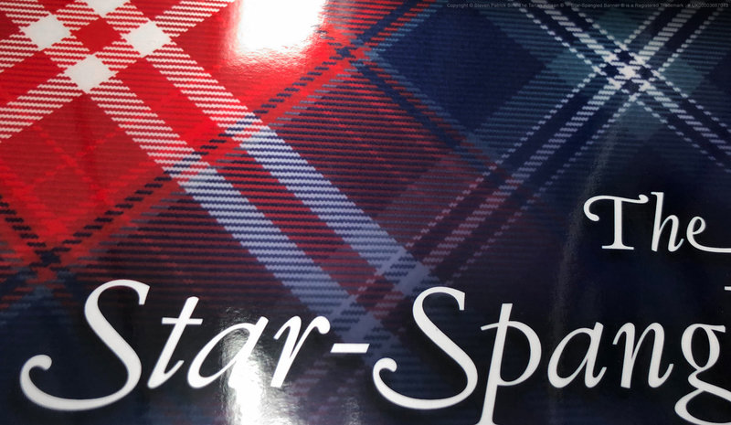 The Star-Spangled Banner Limited Edition metallic Print Detail 13